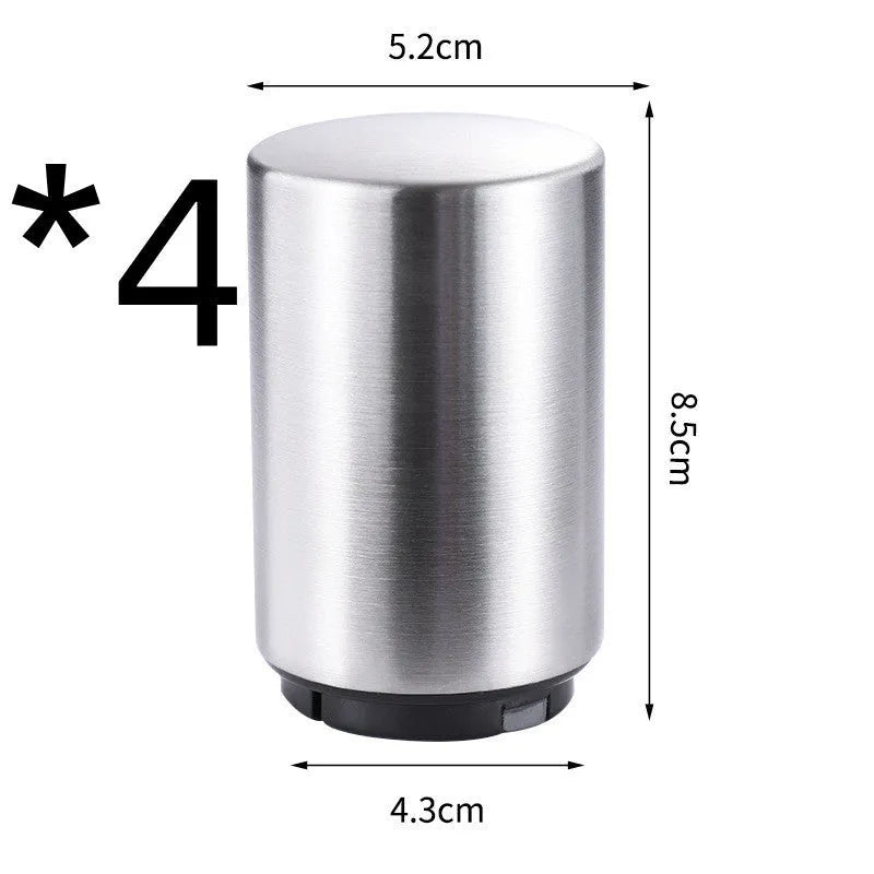 Creative Stainless Steel Beer Bottle Opener Web Celebrity Bar Press Opener Bottle Opener Automatic Summer Party - Bellarte Enchanté Creative Stainless Steel Beer Bottle Opener Web Celebrity Bar Press Opener Bottle Opener Automatic Summer Party